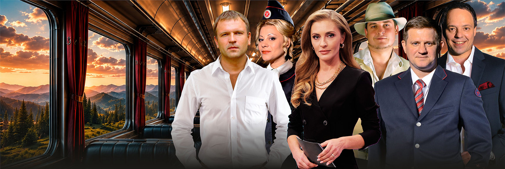 Комедия "Неслучайная попутчица" - Театрально-концертное агентство "Звёздный дождь"